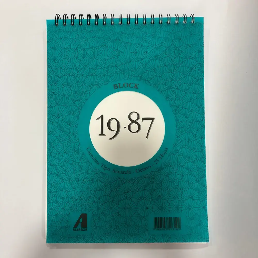Block Boceto Bitácora Acuarela 250gr x 25 Hojas Tamaño Carta