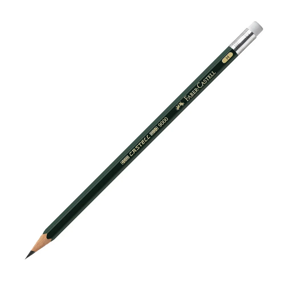 Lápiz Graduado Faber Castell H; HB; 2H; 3H; 4H; F; 2B; 3B; 4B; 5B; 6B; 8B;