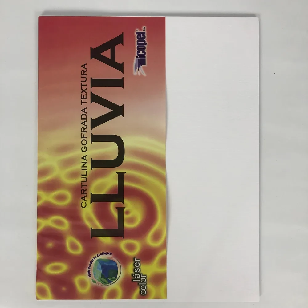 Cartulina Lluvia x 20und Carta