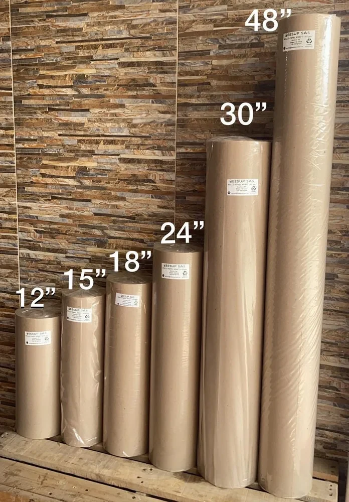 Rollo Papel Kraft 60gr En Diferentes Medidas