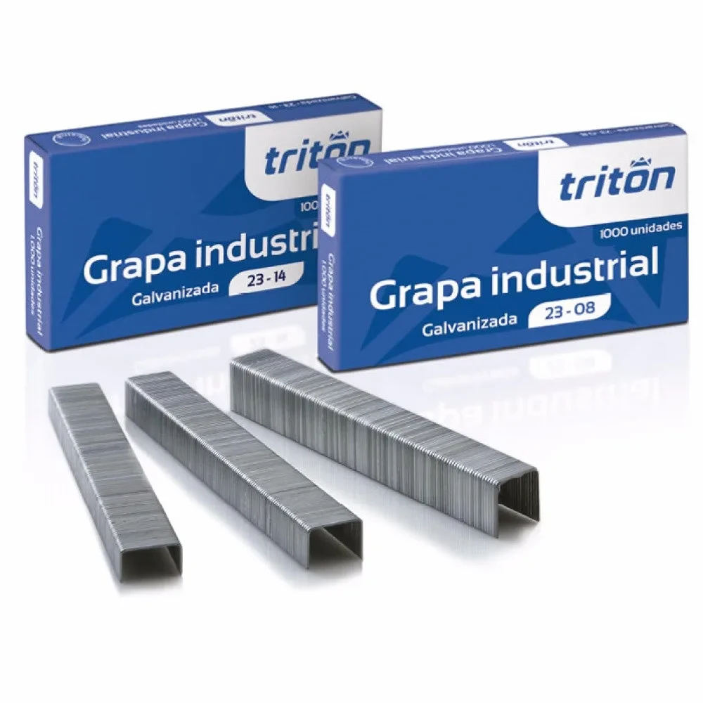 Grapa Industrial Galvanizada Triton x 1000 und