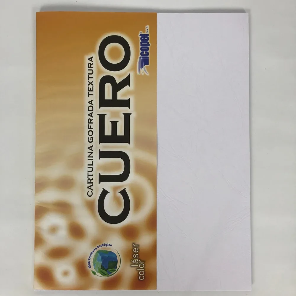 Cartulina Cuero x 20und Carta