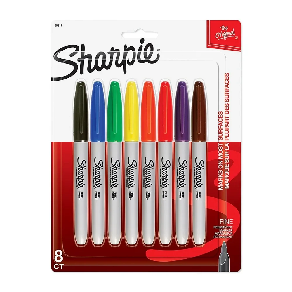 Marcador- plumón Sharpie x 8 Colores