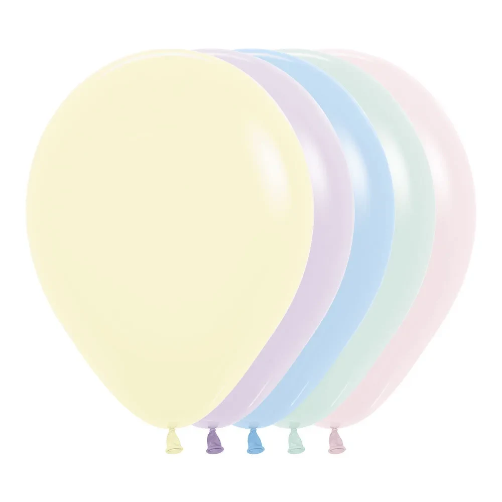 Globo Sempertex Surtido Pastel Mate En Diferentes Presentaciones