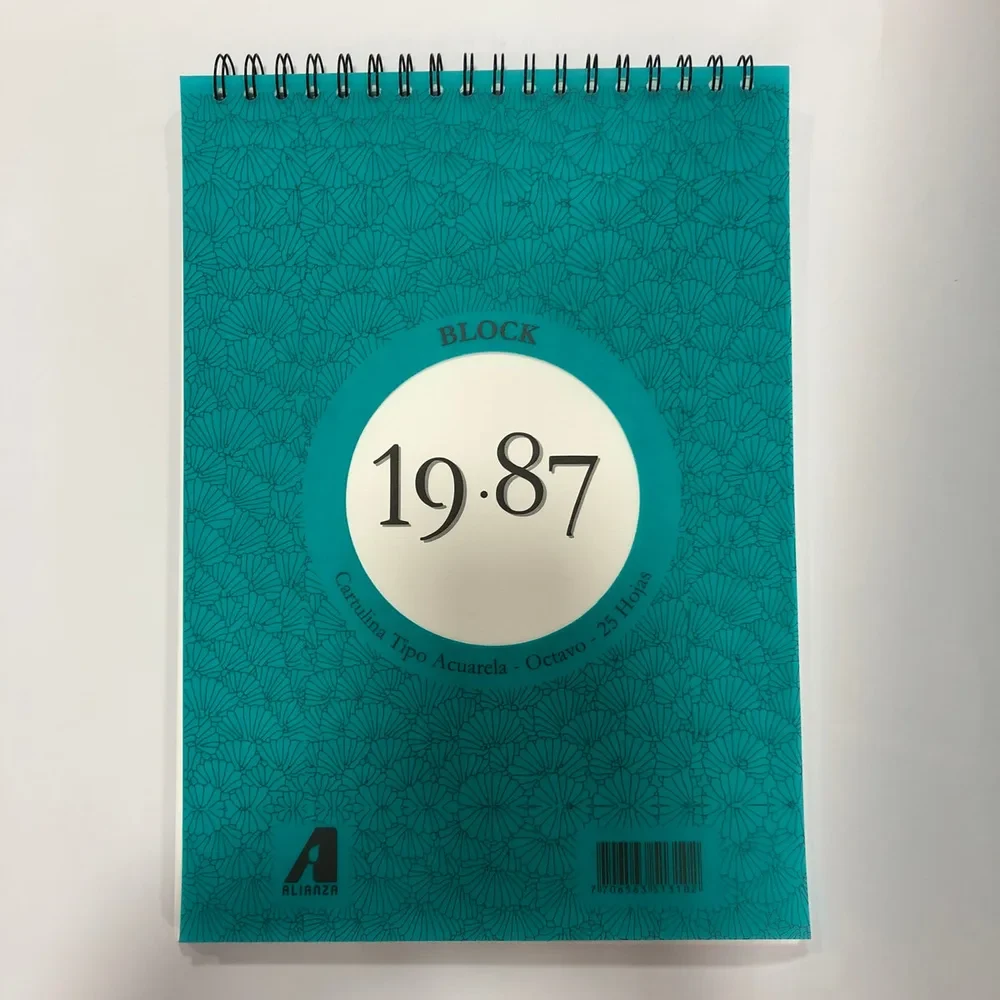 Block Boceto Bitácora Acuarela 250gr x 25 Hojas Tamaño Carta