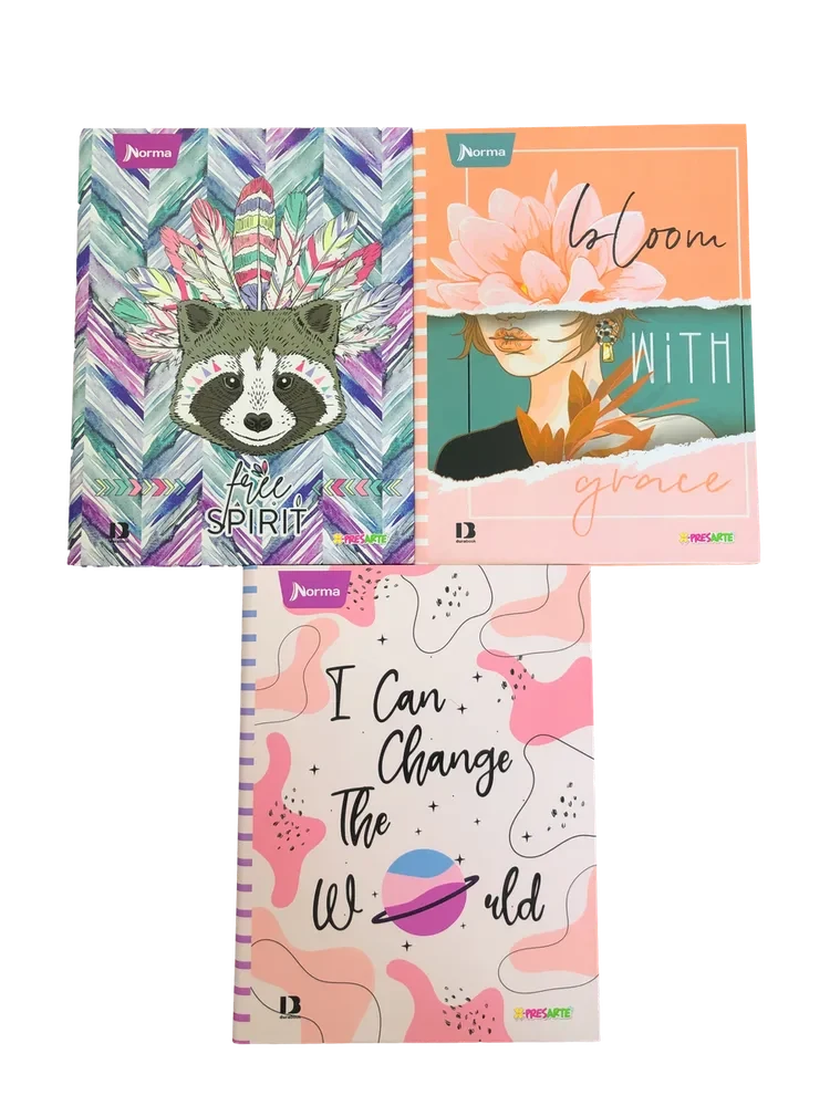 Cuaderno Cosido Durabook Femenino X-Presarte Norma