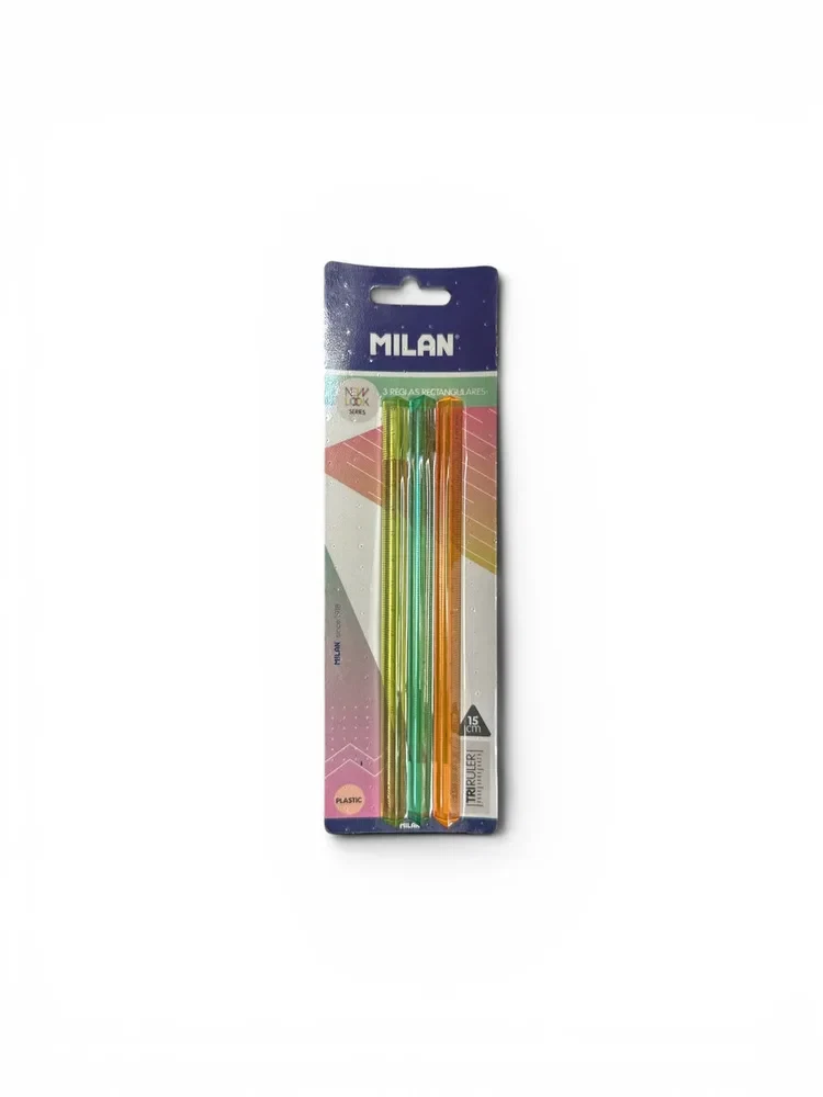 Escala Milan 15CMS Blister X 3 Colores Neón Serie Look