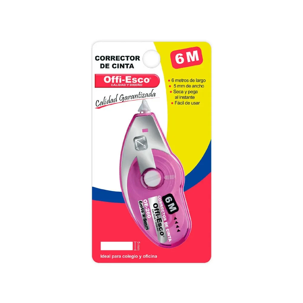 CintaCorrectora Offi-Esco OF-260 5mm x 6m