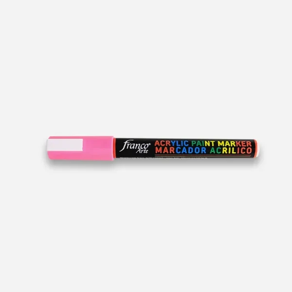 Marcador Acrylic Fluorescente 3mm Paint Marker Franco Arte