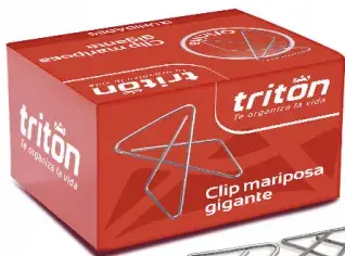 Clips Mariposa x 50 Und Triton