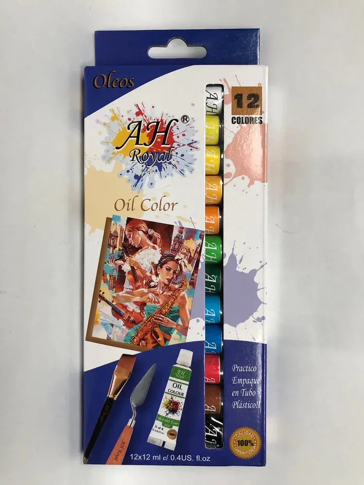 Oleo AH Royal x 12 Colores de 12ml