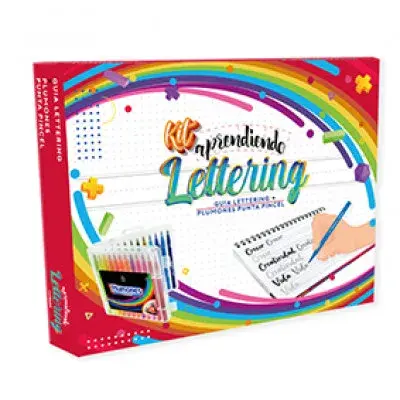 Kit Guía lettering Artisan x 24 Colores