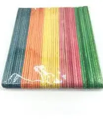 Palo De paleta En Colores Pequeño x 50 und