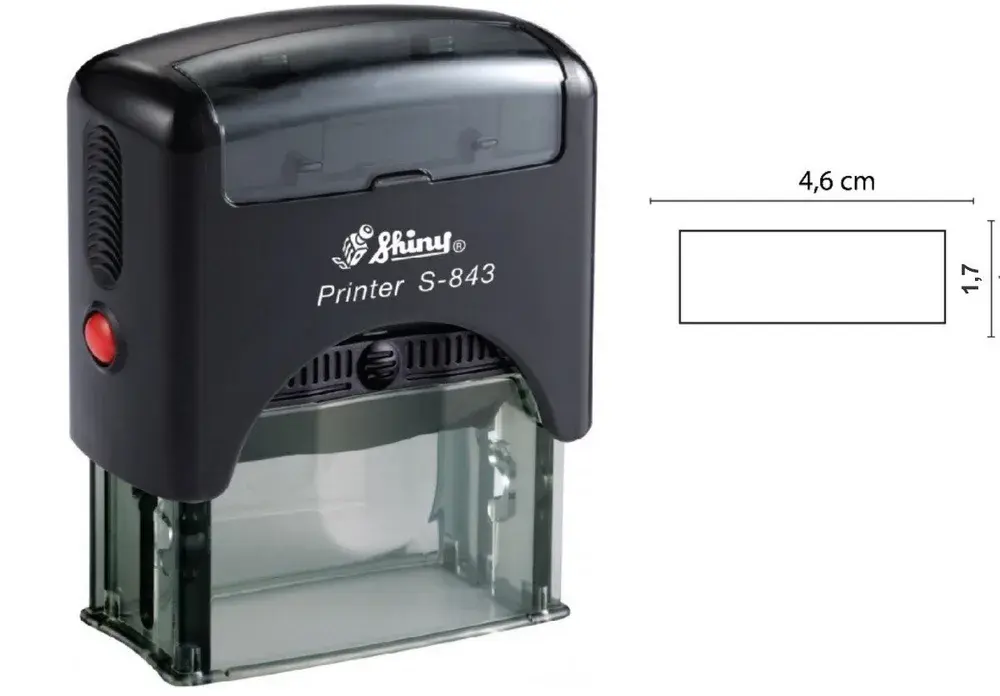 Sello Printer Shiny S-843