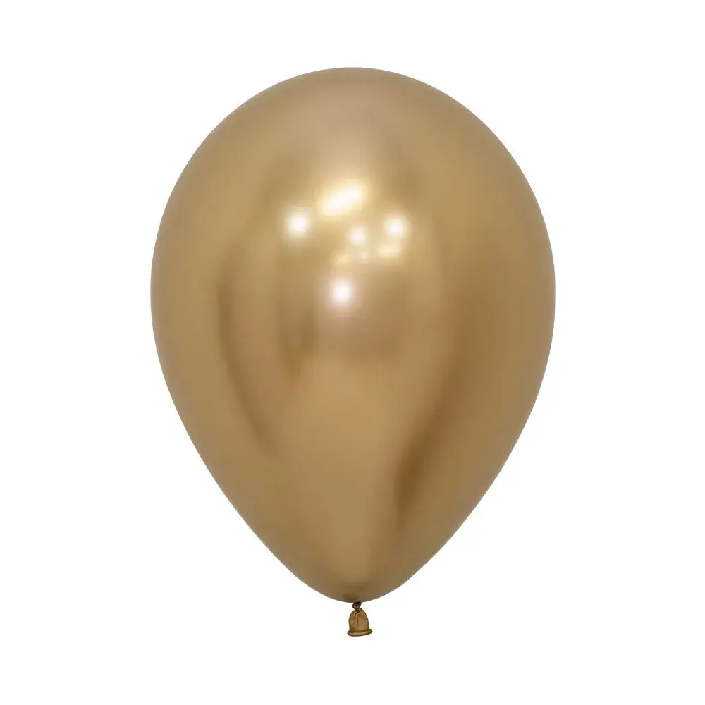 Globo Sempertex Reflex Dorado En Diferentes Presentaciones