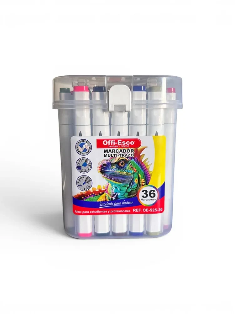 Marcador Offi-Esco Multi-Trazo X 36/72 OE-525 Base Alcohol