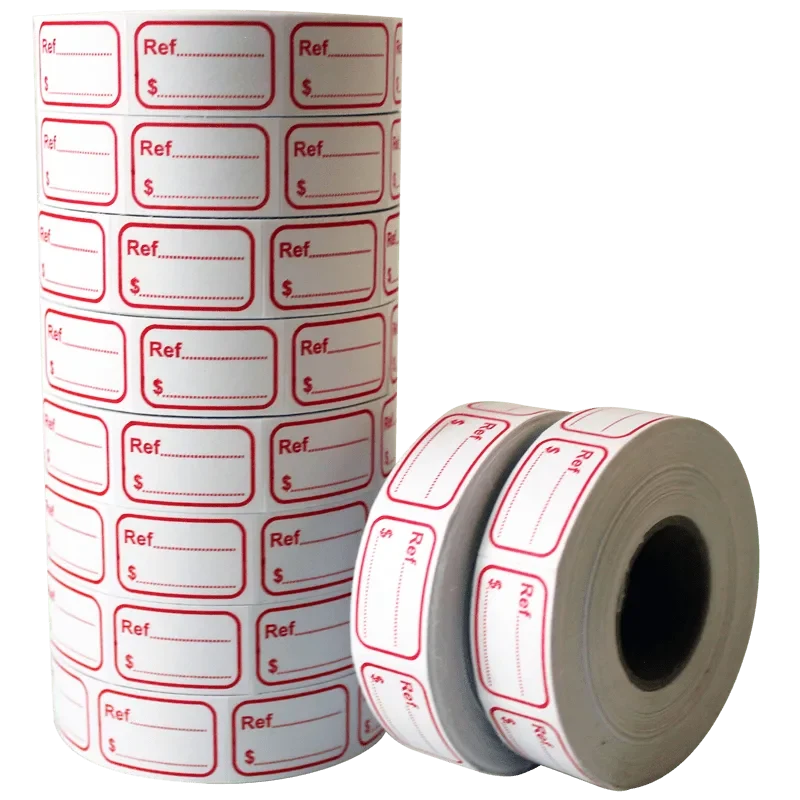 Rótulos Para Referencia y Precio Ref.116 x 10 Rollos