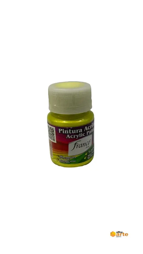 Pintura Acrílica 30ml Metalizada Franco Arte