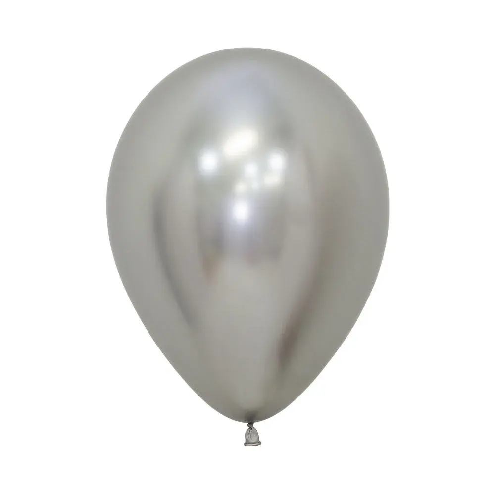 Globo Sempertex Reflex Plata En Diferentes Presentaciones