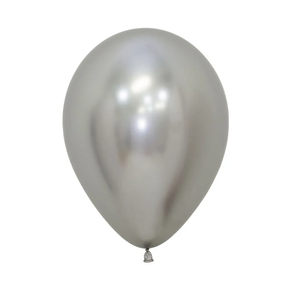 Globo Sempertex Reflex Plata En Diferentes Presentaciones