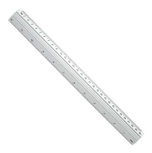 Regla Metálica De 30cm