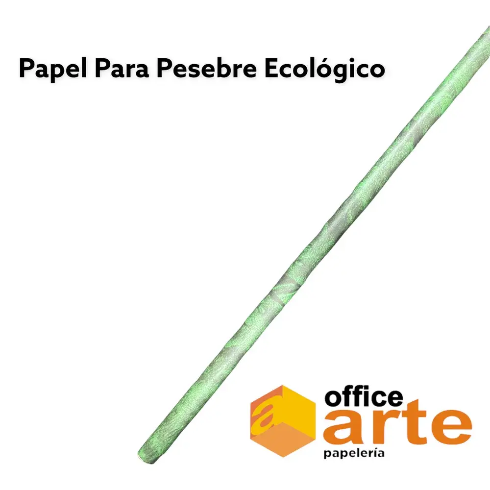 Papel Para Pesebre Ecológico 99cm X 67cm Verde