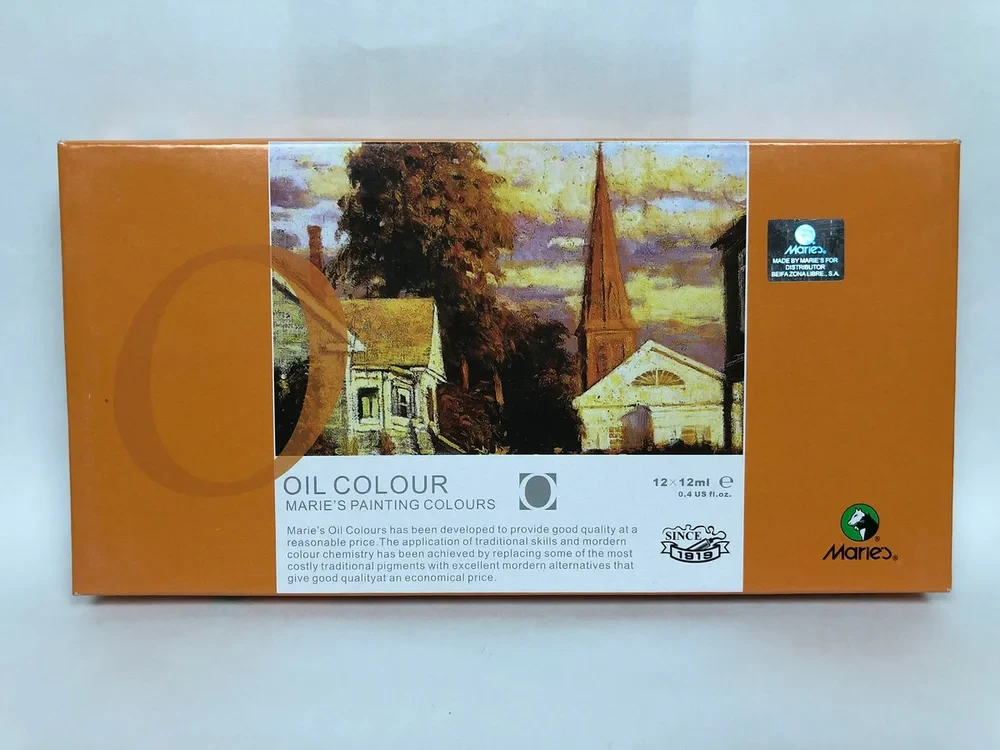 Oleo Maries x 12 Colores de 12ml