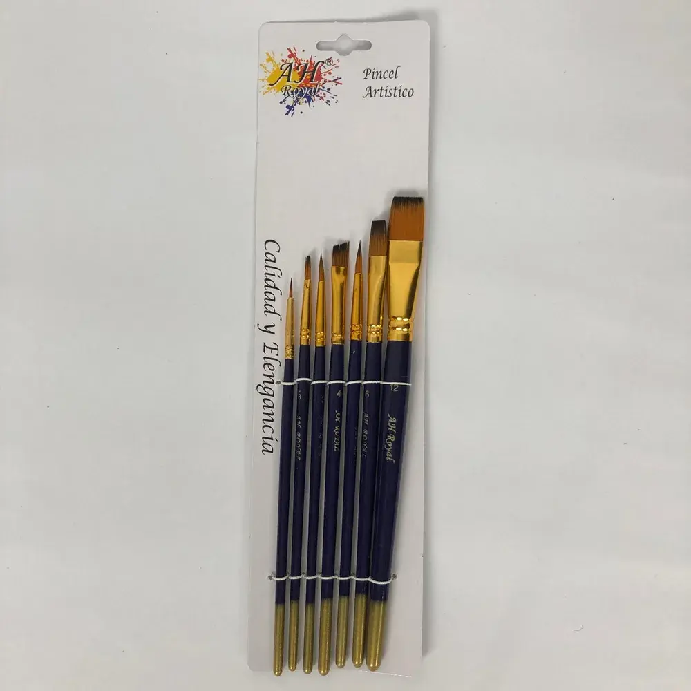 Pincel Estuche x 7 Surtidos Ref. AH-332 Pointer