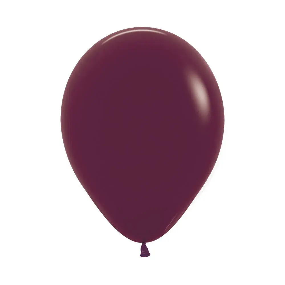 Globo Sempertex Vinotinto Fashion En Diferentes Presentaciones