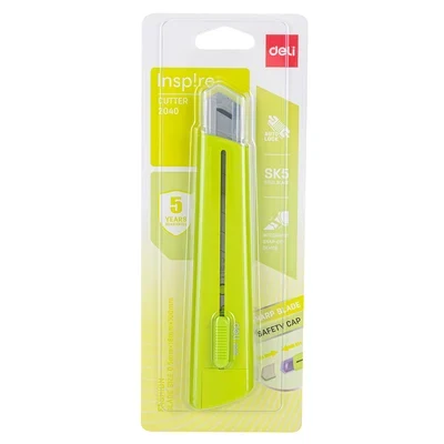 Exacto Deli Grande 18mm Alma De Acero Verde Ref 2040