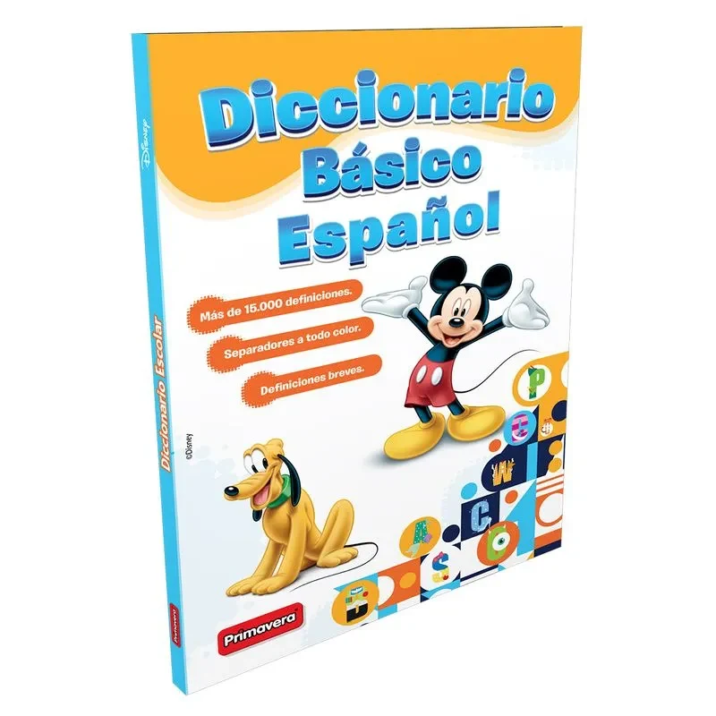 Diccionario Primavera Escolar Español