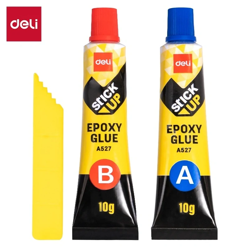 Goma Pegante Epóxico Deli 20ML Paq X2 Transparente REF EA527