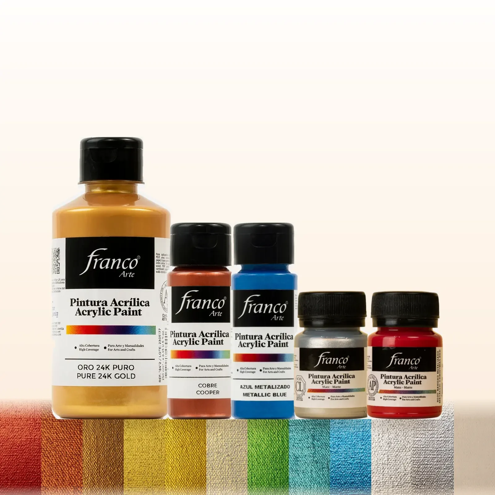 Pintura Acrílica Metalizada Franco Arte