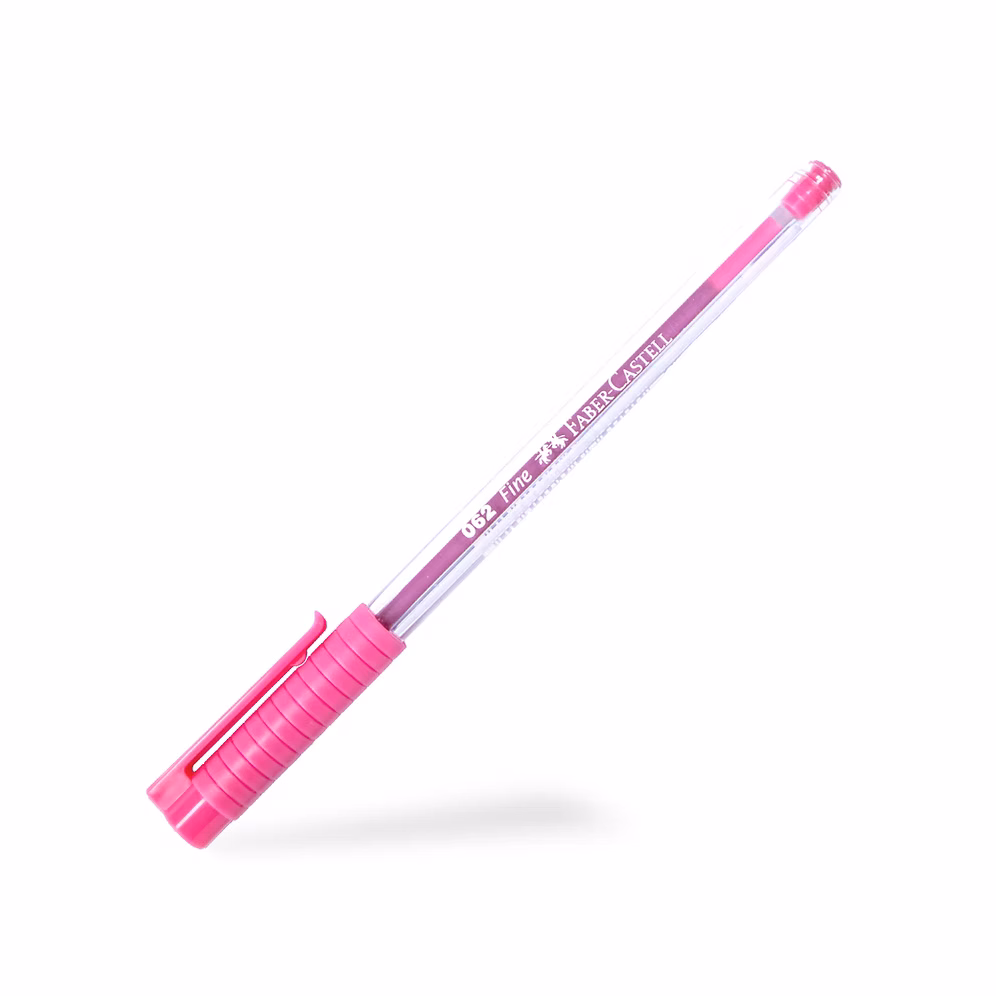 Bolígrafo Faber Castell 062 Rosado