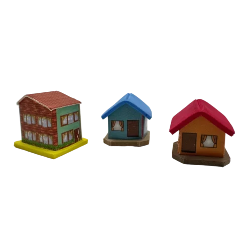 Casa Cartón Mini X 3 El Trebol