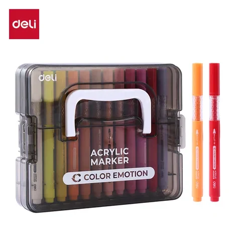 MARCADOR DELI ACRILICO X 36 COLOR EMOTION C-194-36