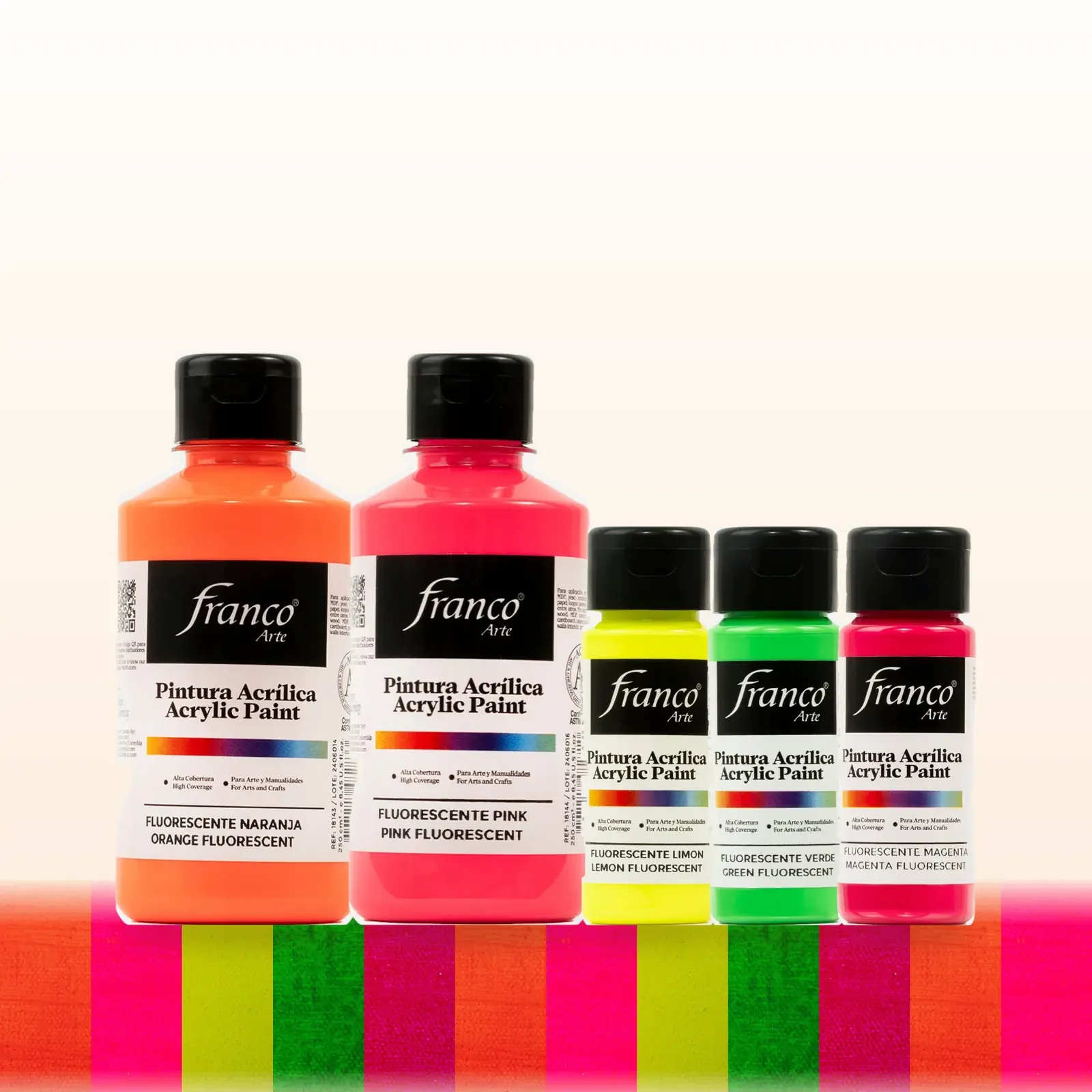 Pintura Acrílica Fluorescente Franco Arte