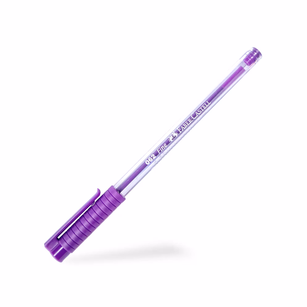 Bolígrafo Faber Castell 062 Violeta